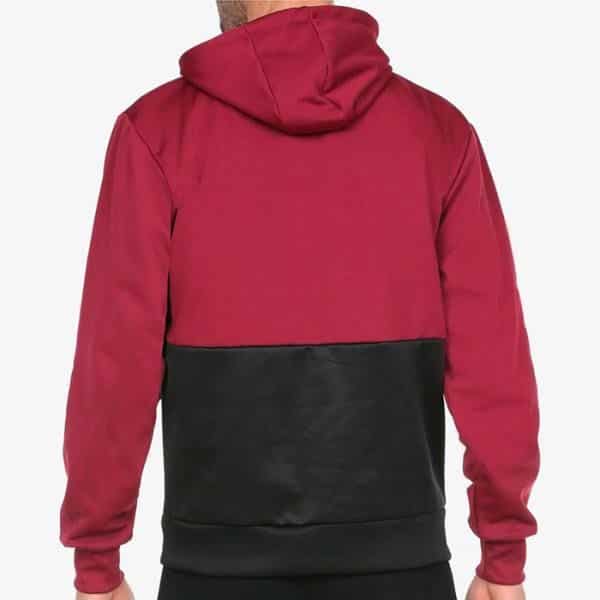 Sudadera Bullpadel Imbui Vino Burdeos