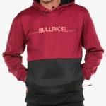 Sudadera Bullpadel Imbui Vino Burdeos