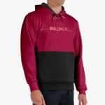 Sudadera Bullpadel Imbui Vino Burdeos
