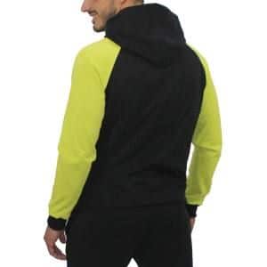 Sudadera Cartri Varsovia Negro y Lima