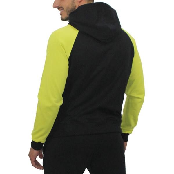 Sudadera Cartri Varsovia Negro y Lima