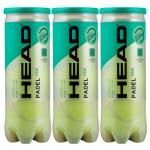 Tripack pelotas Head Padel One