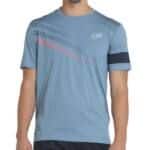 Camiseta Bullpadel Cambre Azul Sombra Hombre