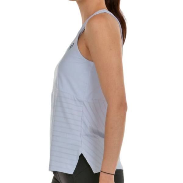 Camiseta Bullpadel Oza Gris de Mujer