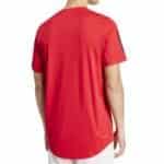 Camiseta Adidas Club STR Roja Hombre