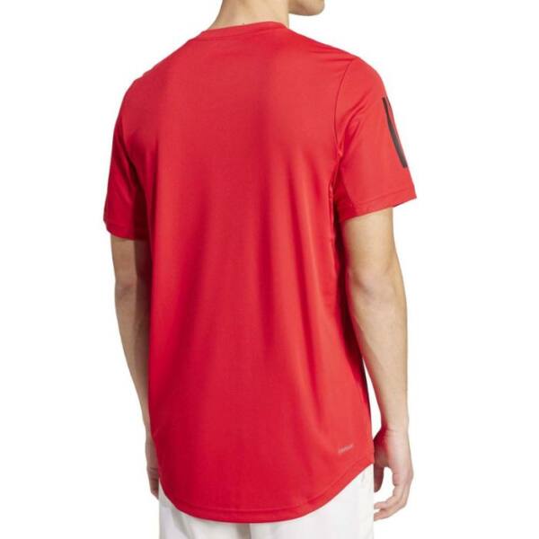 Camiseta Adidas Club STR Roja Hombre