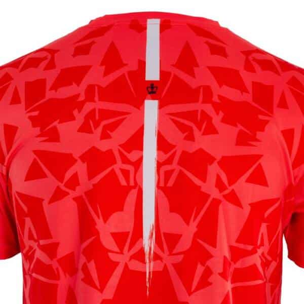 Detalle de la Camiseta Black Crown Atlanta Coral
