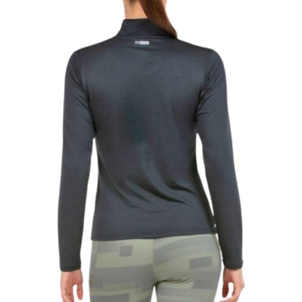 Camiseta Bullpadel Nogais Negra Mujer Manga Larga