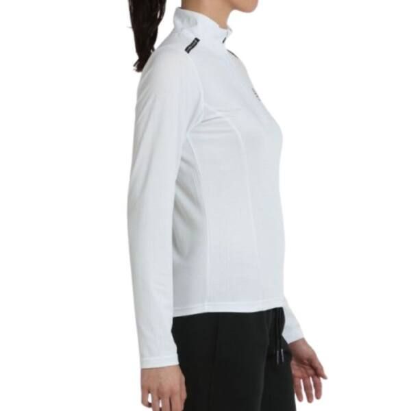 Perfil Camiseta Bullpadel Noigas Mujer Blanca