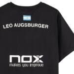 Detalle de la Camiseta NOX Oficial Leo Augsburger
