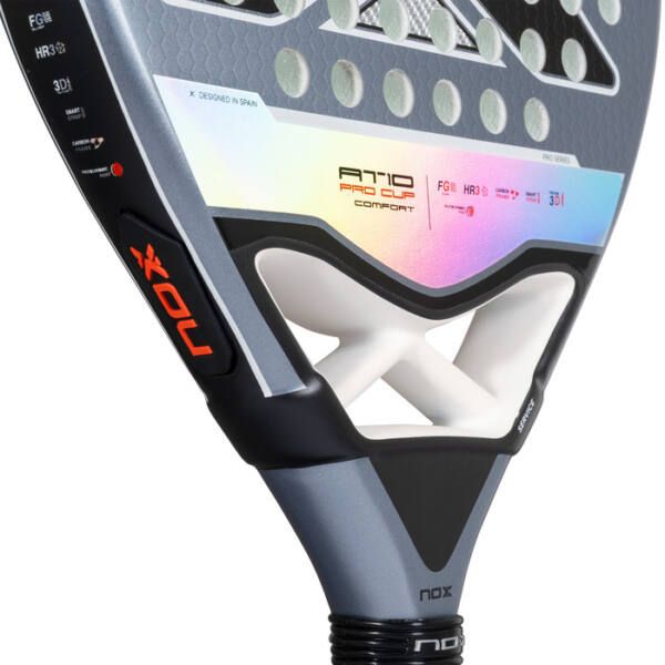 Detalle del puente de la Pala NOX AT10 Pro Cup Comfort