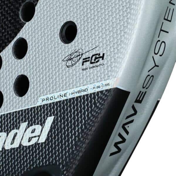 Detalle del plano de la pala Bullpadel Neuron