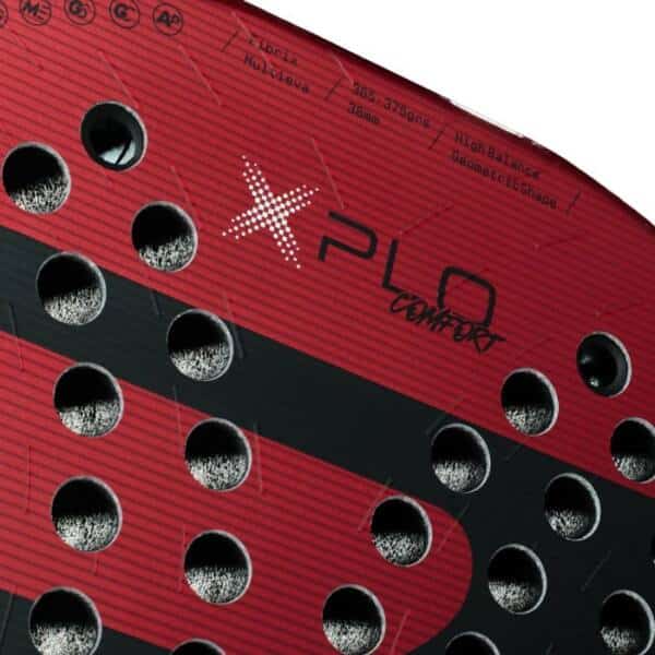 Detalle de la pala Bullpadel XPLO Comfort