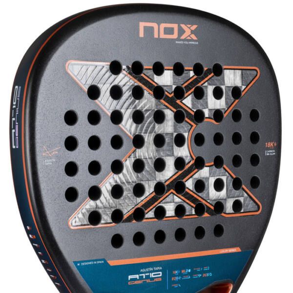 Plano de la Pala NOX AT10 Genius Attack 18K