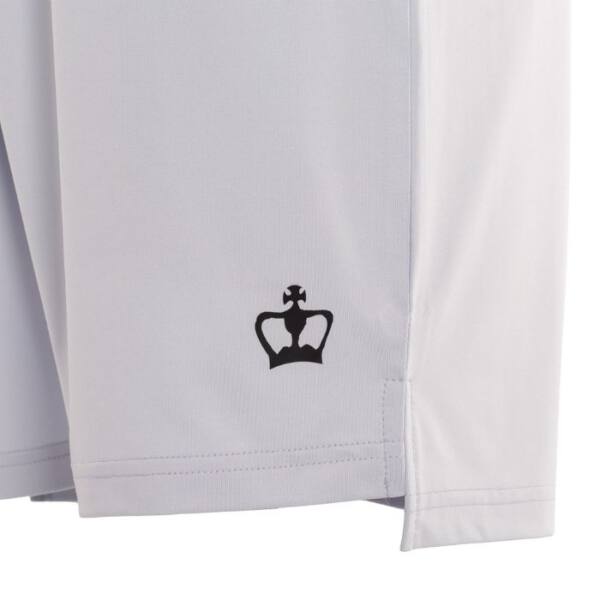 Detalle del Short Black Crown Montana Gris