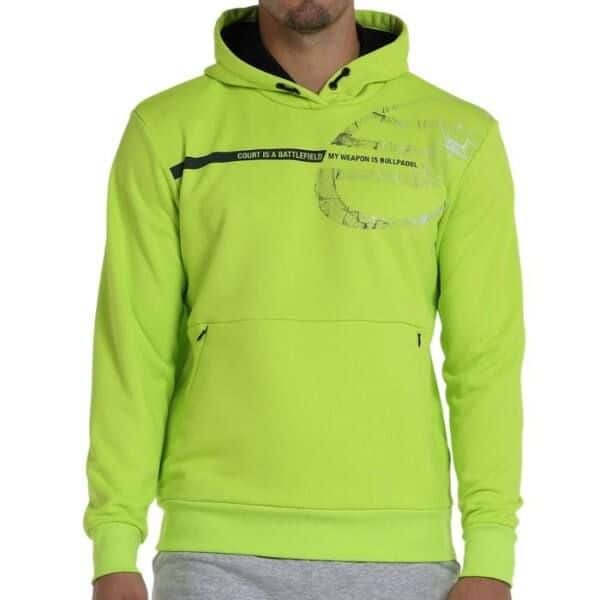 Sudadera Bullpadel Baiona Verde Sudadera Bullpadel Baiona Verde