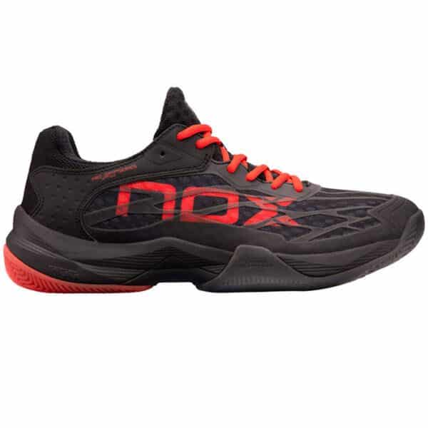 Zapatillas NOX AT10 Lux Negras-Rojas 2021