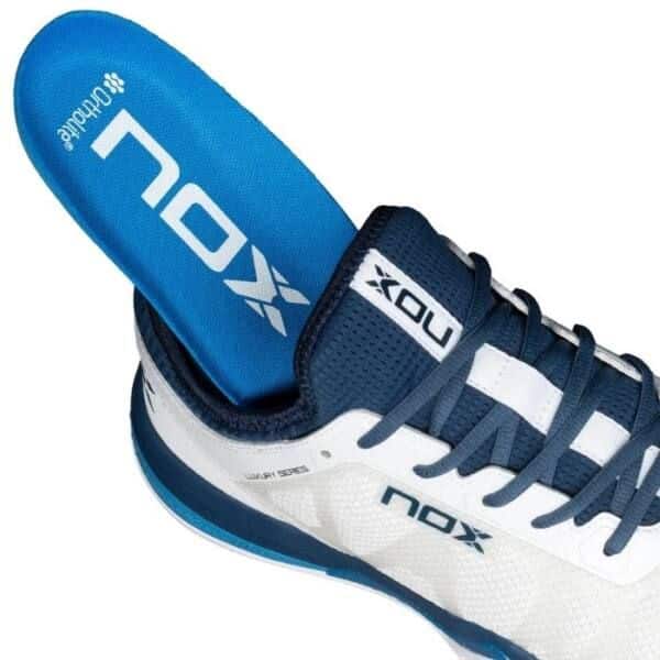 Plantilla de las Zapatillas NOX Nerbo Blancas