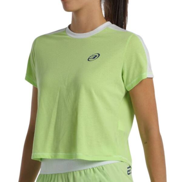 Camiseta Bullpadel Bilma Verde Manzana