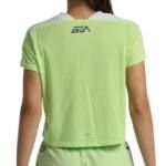 Camiseta Bullpadel Bilma Verde Manzana Mujer