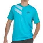 Camiseta Bullpadel Maron Azul Turquesa
