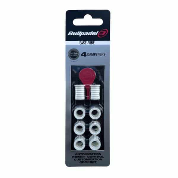 Antivibrador de Bullpadel en color blanco