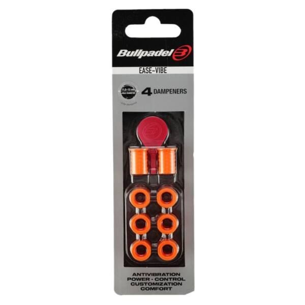 Antivibradores Ease Vibe de Bullpadel Naranja