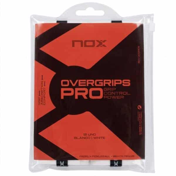 Blíster 12 Overgrips NOX Blancos Lisos Blíster 12 Overgrips NOX Blancos Lisos