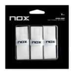 Blíster 3 Overgrips NOX Pro Lisos Blancos