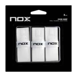 Blíster 3 Overgrips NOX Pro Lisos Blancos