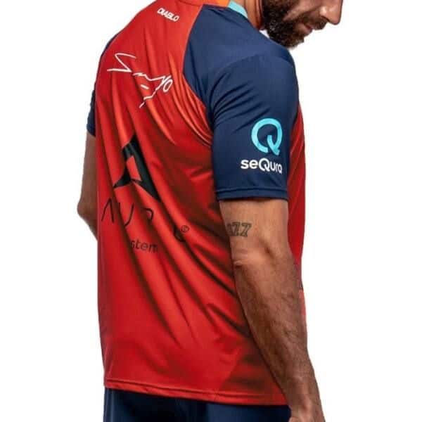 Camiseta SIUX Diablo de Sanyo Roja