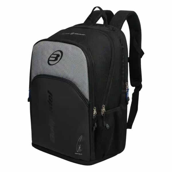 Perfil de la Mochila Vertex en color negro de Bullpadel 2026