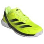 Perfil de las Zapatillas Adidas en color lima defiant speed