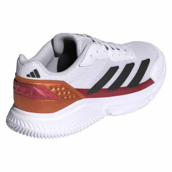 Detalle de las Zapatillas Adidas Courtquick Padel Blancas