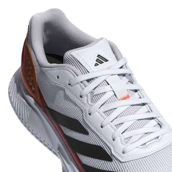 Detalle de las Zapatillas Adidas Courtquick Padel Blancas