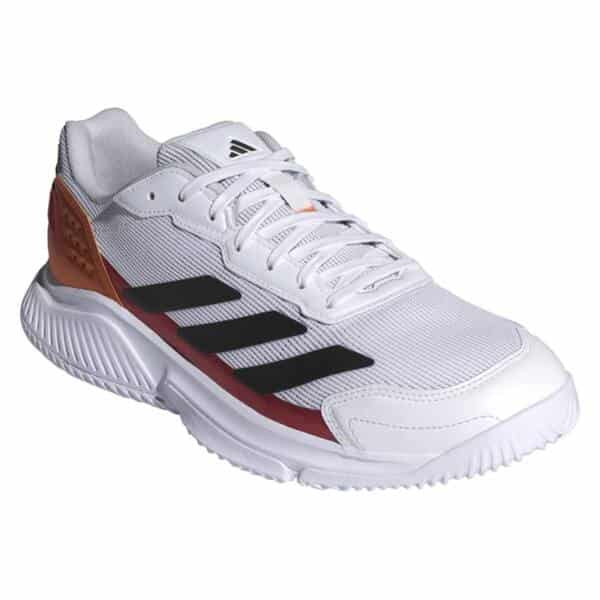 Detalle de las Zapatillas Adidas Courtquick Padel Blancas