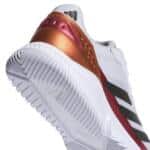 Detalle de las Zapatillas Adidas Courtquick Padel Blancas