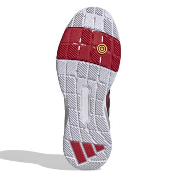 Suela de las Zapatillas Adidas Crazyquick LS Padel Blancas