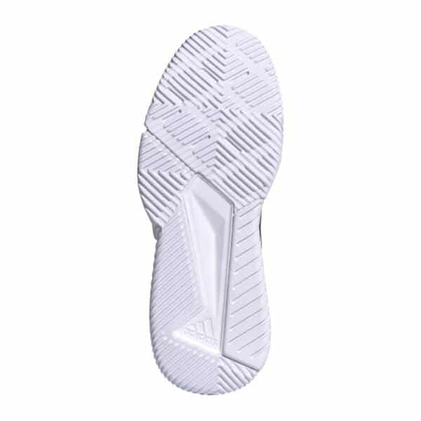 Suela de las Zapatillas Adidas Courtquick Padel Blancas