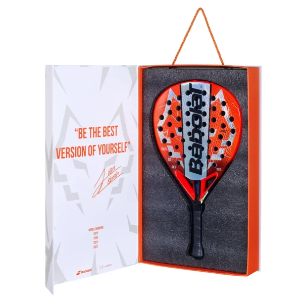 Caja especial pala Babolat Viper Juan Lebrón 3.0