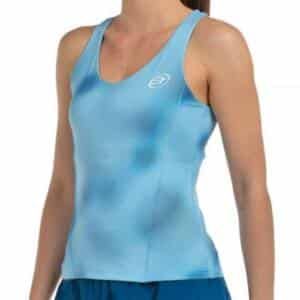 Camiseta de tirantes Bullpadel Dan Azul Claro Mujer