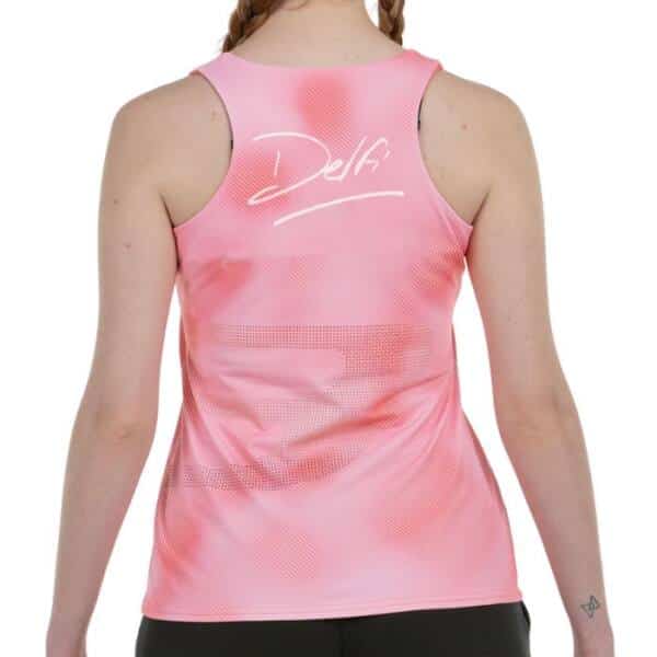 Camiseta Bullpadel Delfi Brea Rosa Chicle