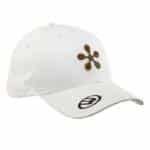 Gorra blanca de Bullpadel