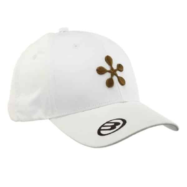 Gorra blanca de Bullpadel Gorra blanca de Bullpadel