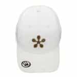 Gorra bullpadel blanca premier padel