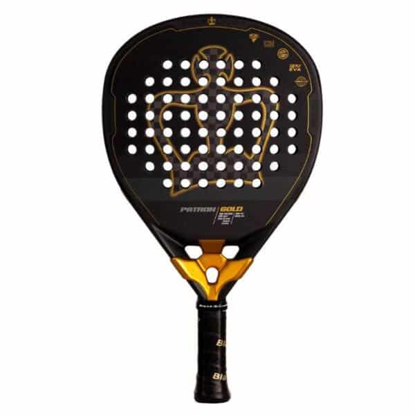 Pala de pádel Patron gold de Black Crown Pala de pádel Patron gold de Black Crown