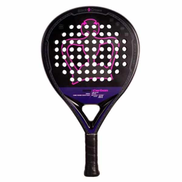 Pala de pádel Win Carbon de Black Crown 2025 Pala de pádel Win Carbon de Black Crown 2025