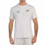 Camiseta Bizme blanca de Bullpadel