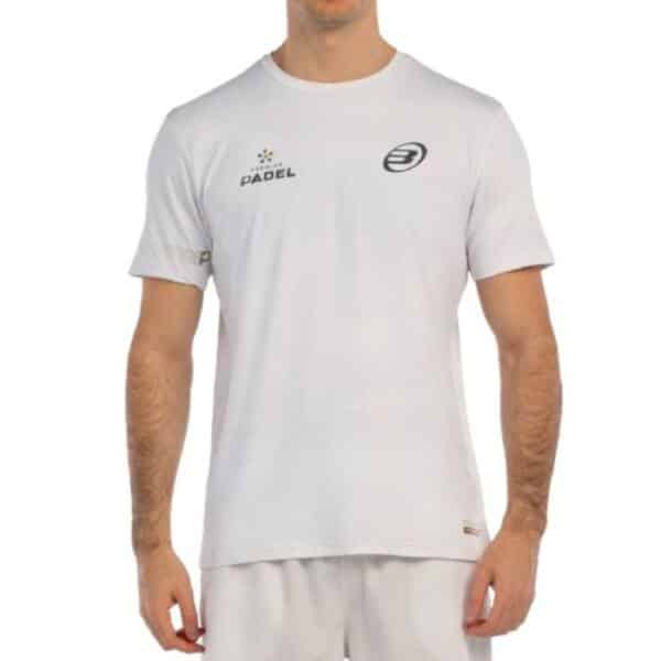 Camiseta Bizme blanca de Bullpadel