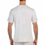 Camiseta blanca para hombre de Bullpadel